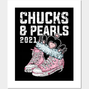 Chucks and Pearls 2021 Cute Gifts Posters and Art